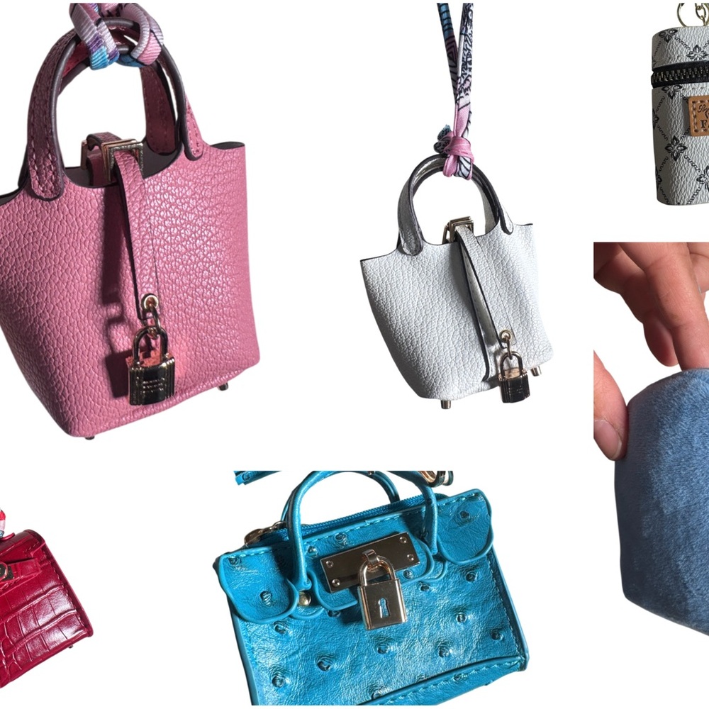 Mini Handbag Keychains - image 1
